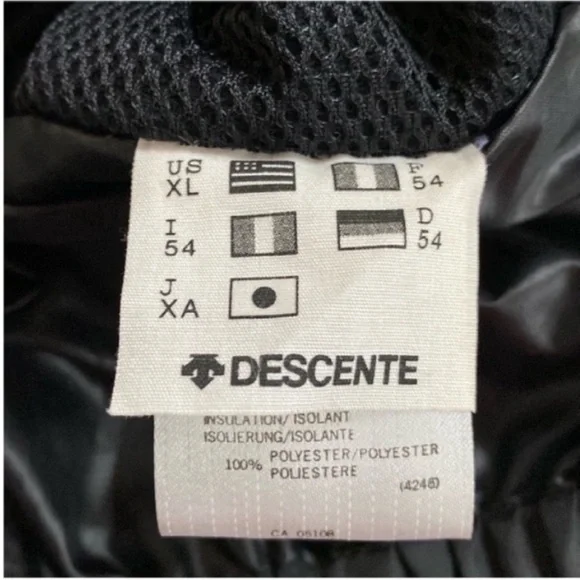 Descente DESCENTE Swiss Jacket Winter Coat Ski Snowboard Jacket Gray size XL - Picture 8 of 15